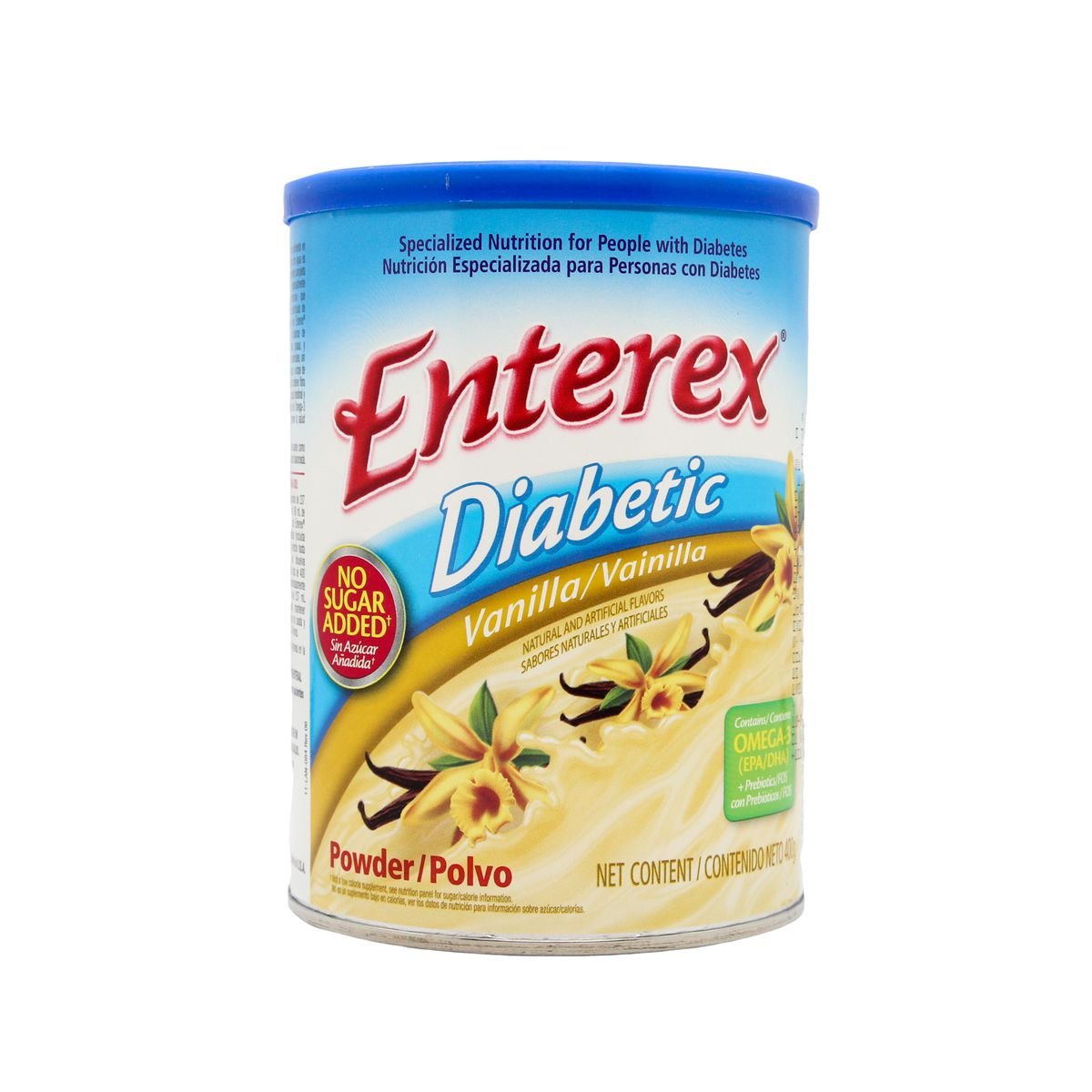 Enterex Diabetic Vanilla Polvo X 400 Gr.