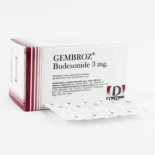 Gembroz 3 Mg Caja X 30 Supositorios
