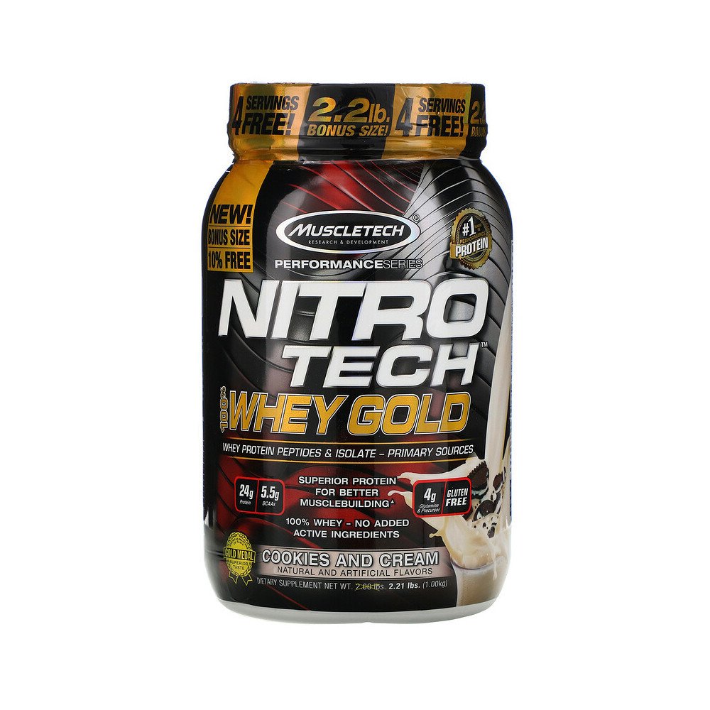 Whey Gold Nitro Tech Cookies & Cream 1kg