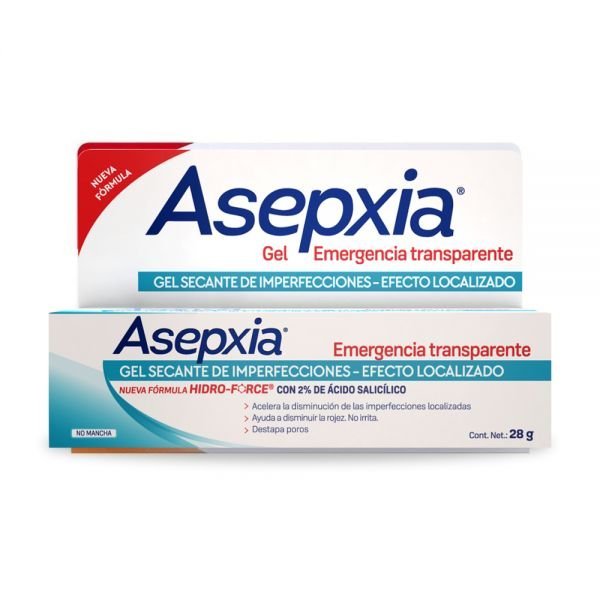 Asepxia Transp. Gel Secante X 28 Gr.