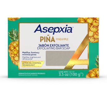 Asepxia Jabon Exfoliante Piña X 100 Gr.