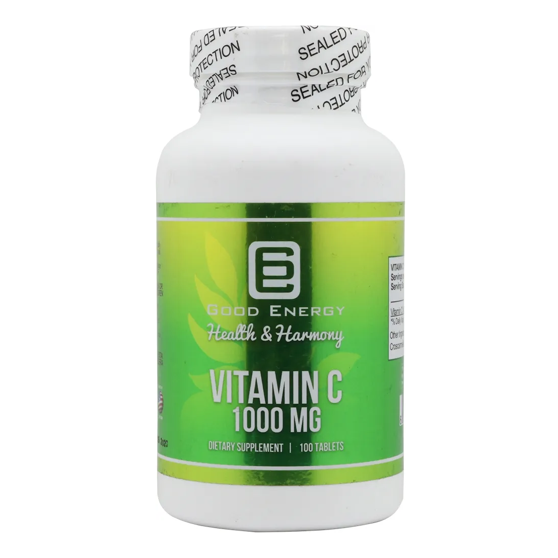 Good Energy Vitamin C 1000 Mg X 100 Tab
