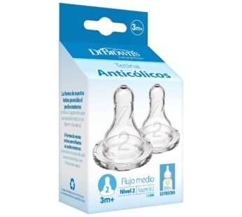 Dr. Brown’S Tetina N3 X2 6+ Meses 322