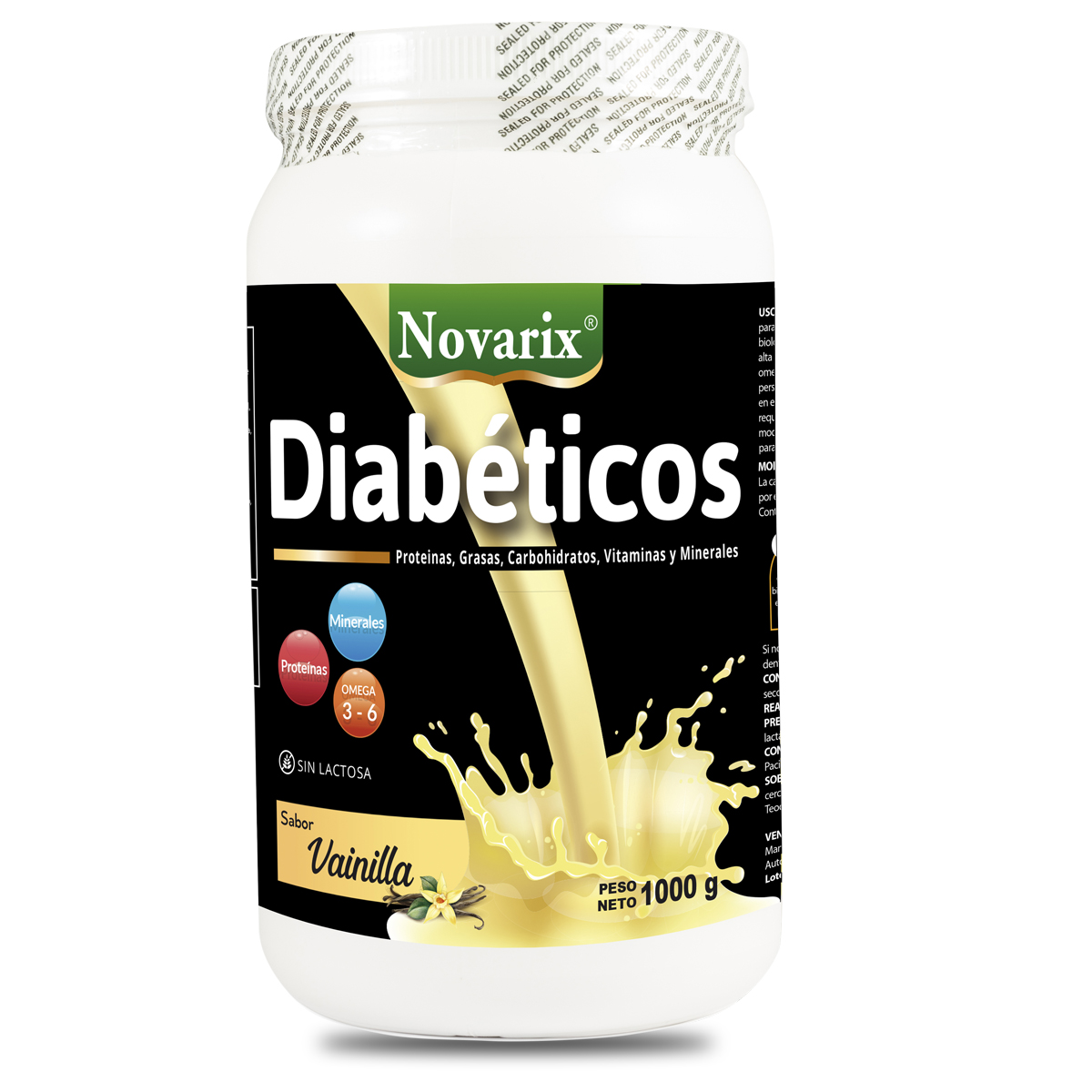 Novarix Diabeticos Vainilla X 1000 Gr
