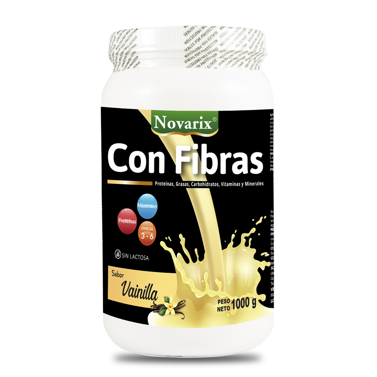 Novarix Con Fibras Vainilla X 1000 Gr – Farmatotal