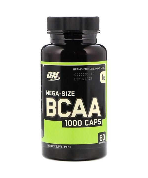 Bcaa 1000mg X 60 Caps.