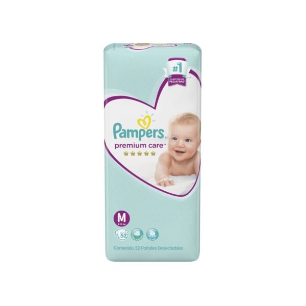 Pampers Premiun Care Med. X 52 Und