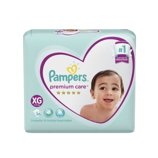 Pampers Premiun Care Xg Ext.Sec X 36 Und