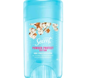 Secret Cotton Powder Protect Gel Antitranspirante X 45gr.