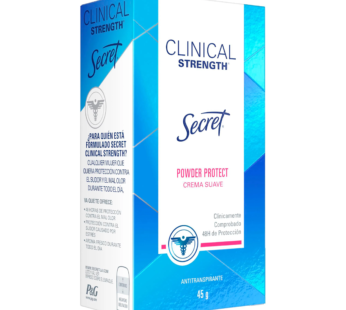 Secret Clinical Strength Powder Protect Stick Antitranspirante X 45gr.