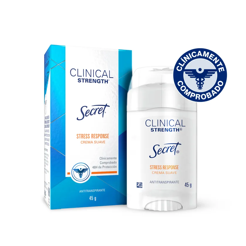 Secret Clinical Strength Stress Response Stick Antitranspirante X 45gr.