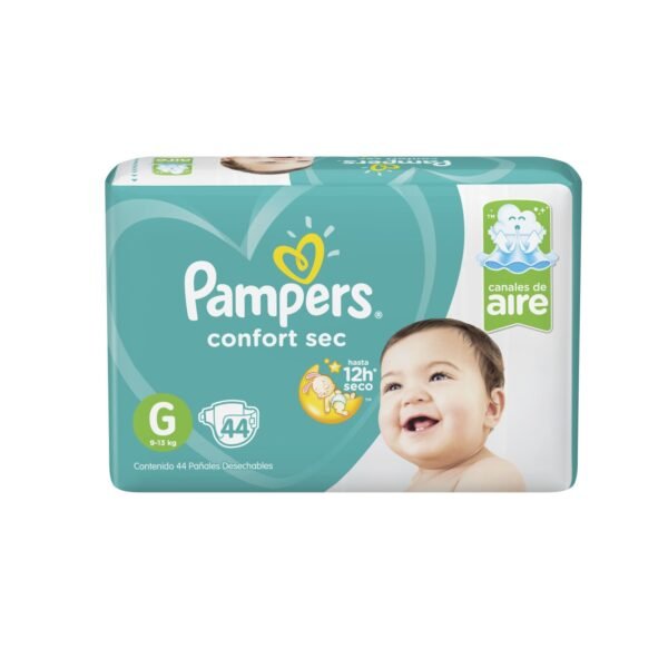 Pampers Confort Sec. Gde X 44 Unid.