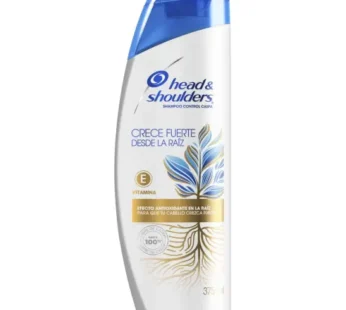 Head & Shoulders Crece Fuerte Shampoo X 375ml.