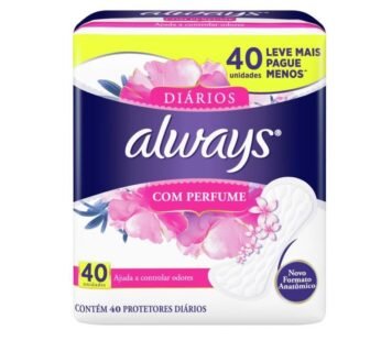 Always Protec. Diarios C/Perf.X 40 Unid.