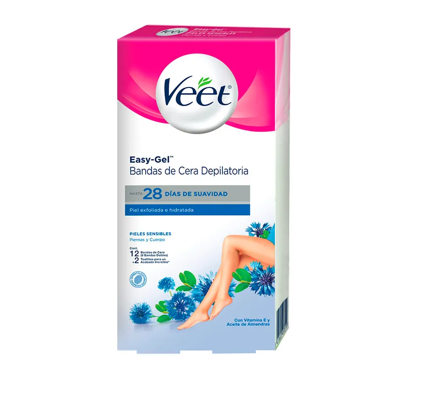 Veet Banda Depil. Piel Sensible Caja X12