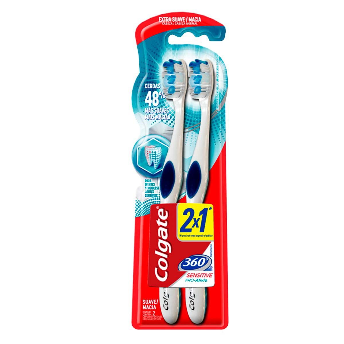 Colgate Sensitive 360 Cepillo 2 X 1