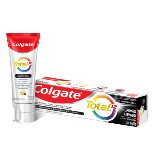 Colgate Total 12 Carbón Activado Crema Dental X 90gr.