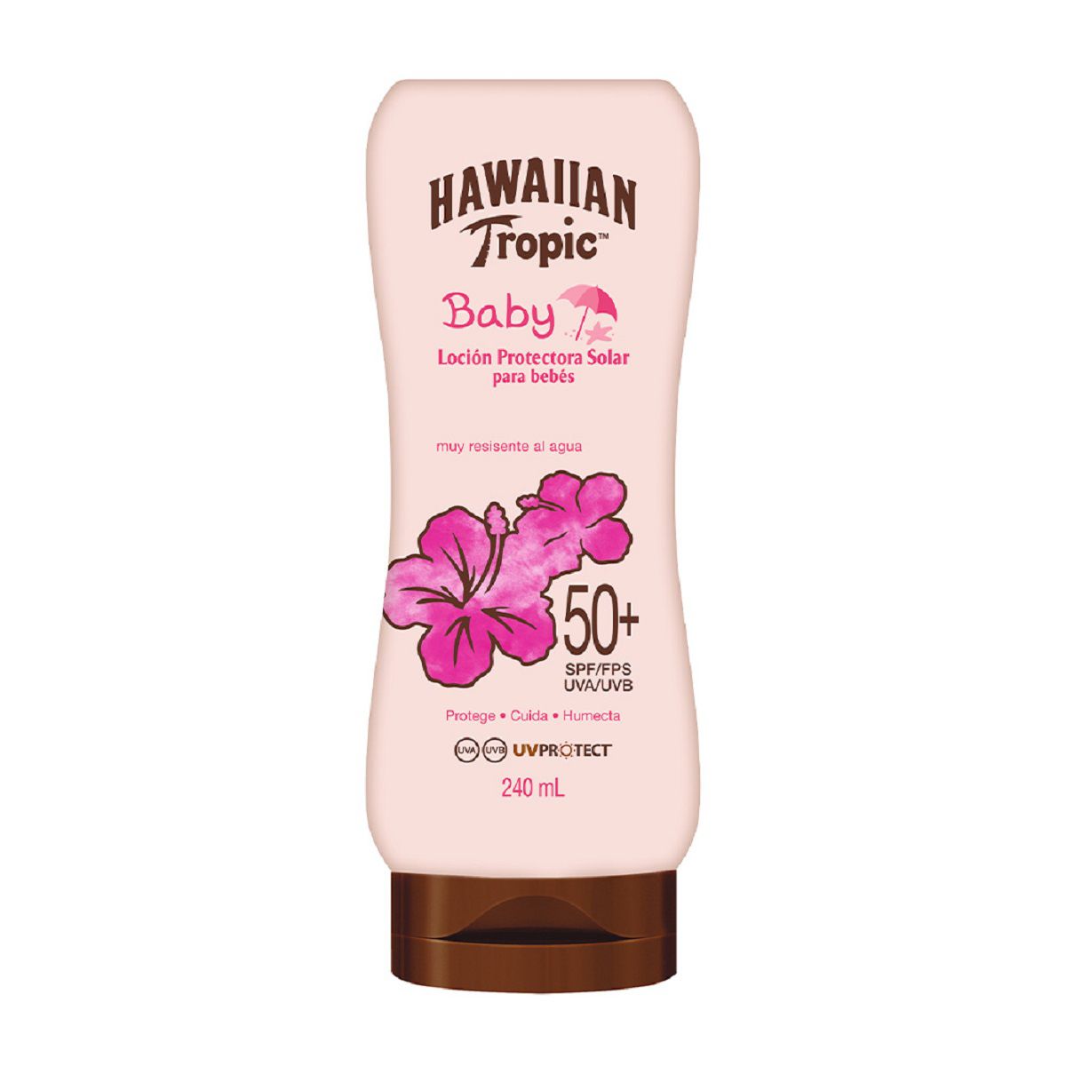 Hawaiian T. Baby Locion Spf 50 X 240 Ml.