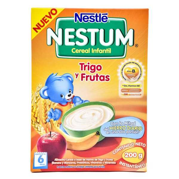 Nestum Etapa 2 Trigo C/ Frutas X 200 Gr.