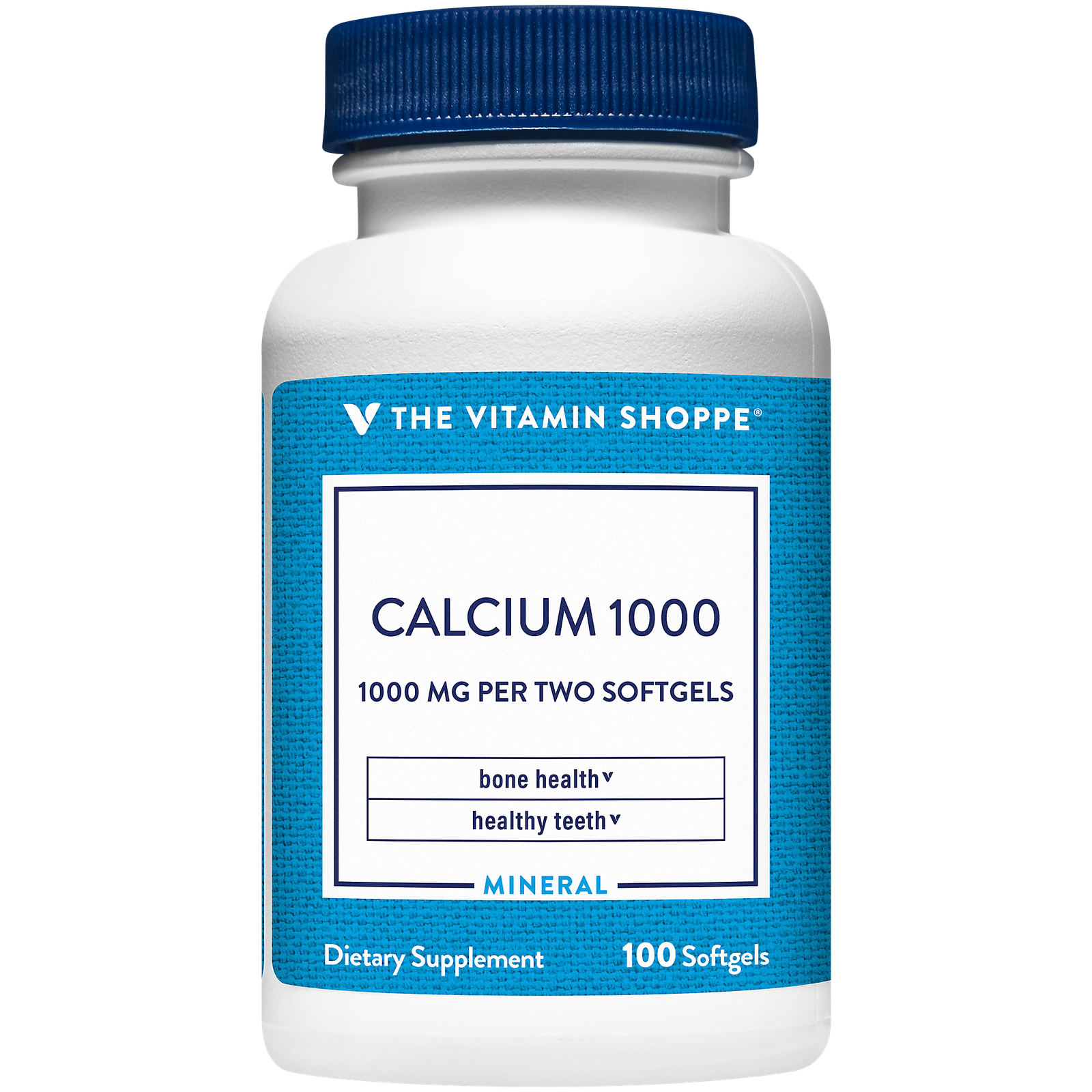 Tvs Calcium 1000 Mg. X 100 Soft