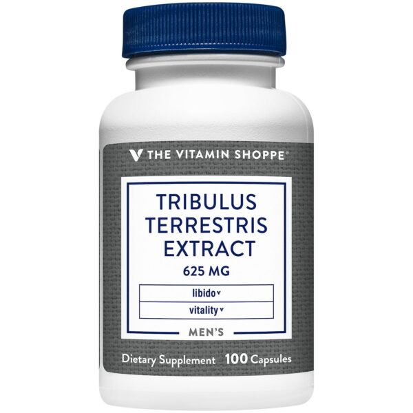 The Vitamin Shoppe Tribulus 625 Mg X 100 Caps.
