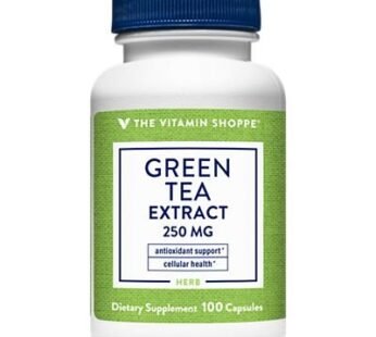 The Vitamin Shoppe Green Tea 250 Mg. X 100 Caps