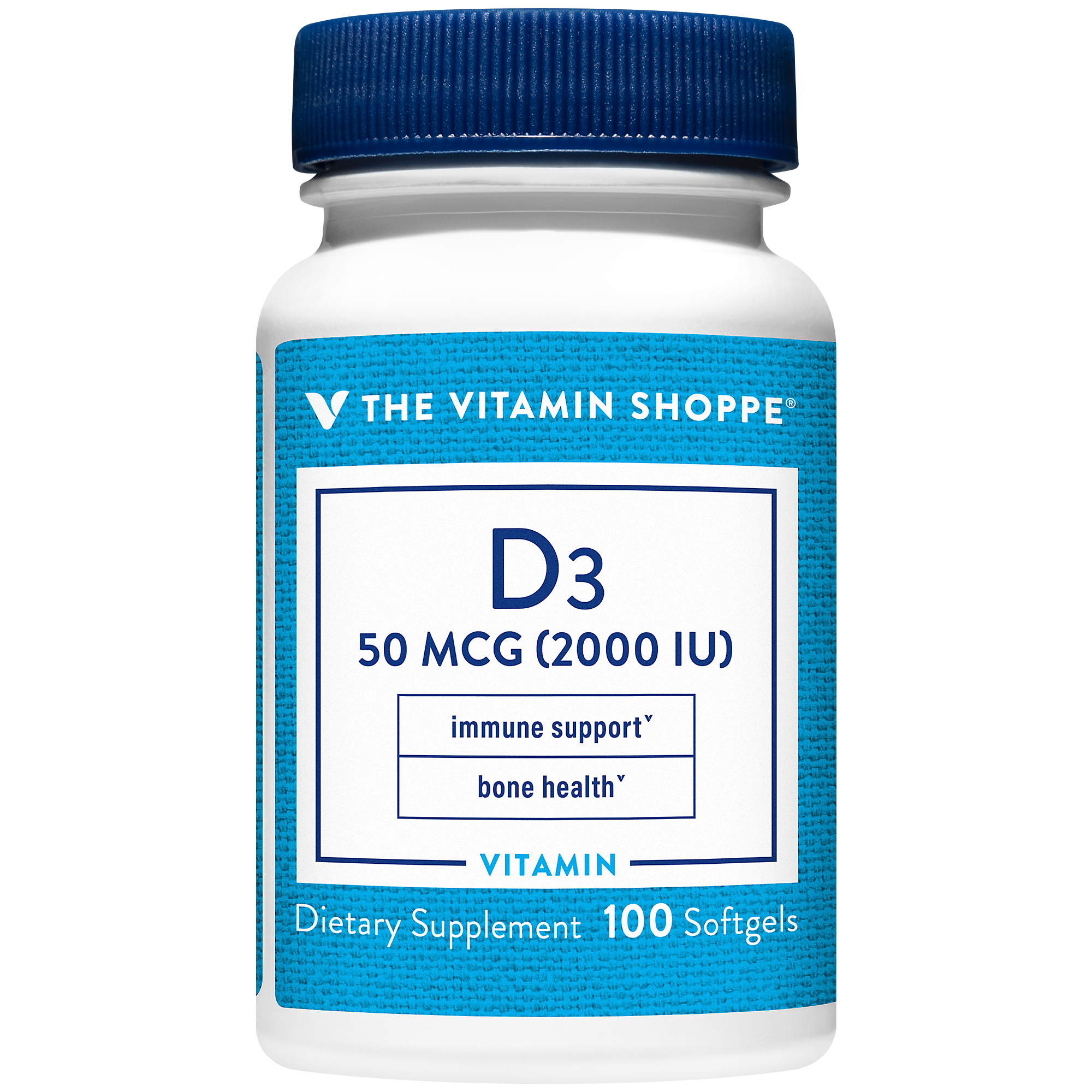 Tvs Vitamina D3 50 Mcg (2000 Iu) X 100 C