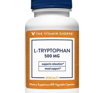 The Vitamin Shoppe Vitamin Shoppe Tryptophan 500 Mg X 60 Caps.