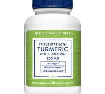 The Vitamin Shoppe Triple Turmeric 900 Mg X 60 Caps.