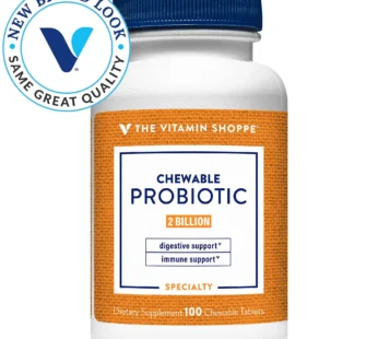 The Vitamin Shoppe Chewale Probiotic X 100 Tab.