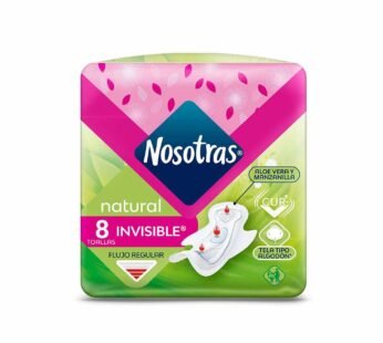 Nosotras Natural Invisible X 8 Toallitas