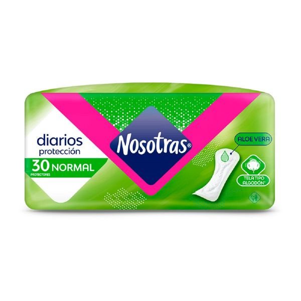 Nosotras Diario Protectores X 30 Un