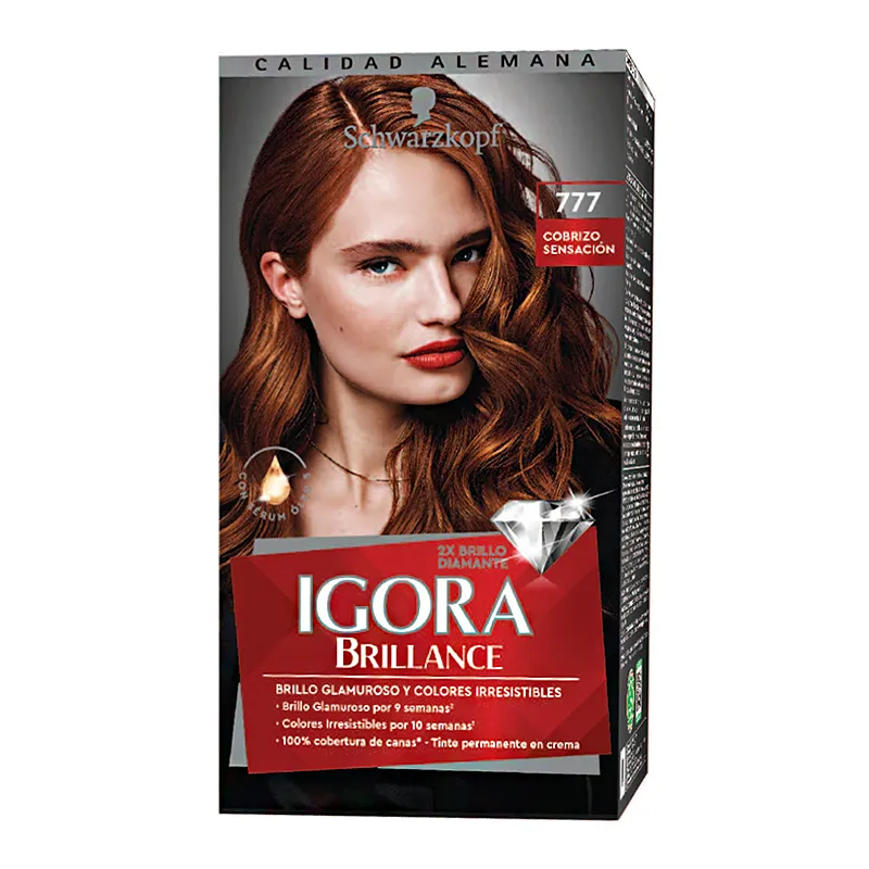 Igora Kit Brillance Nº 777 Cobrizo