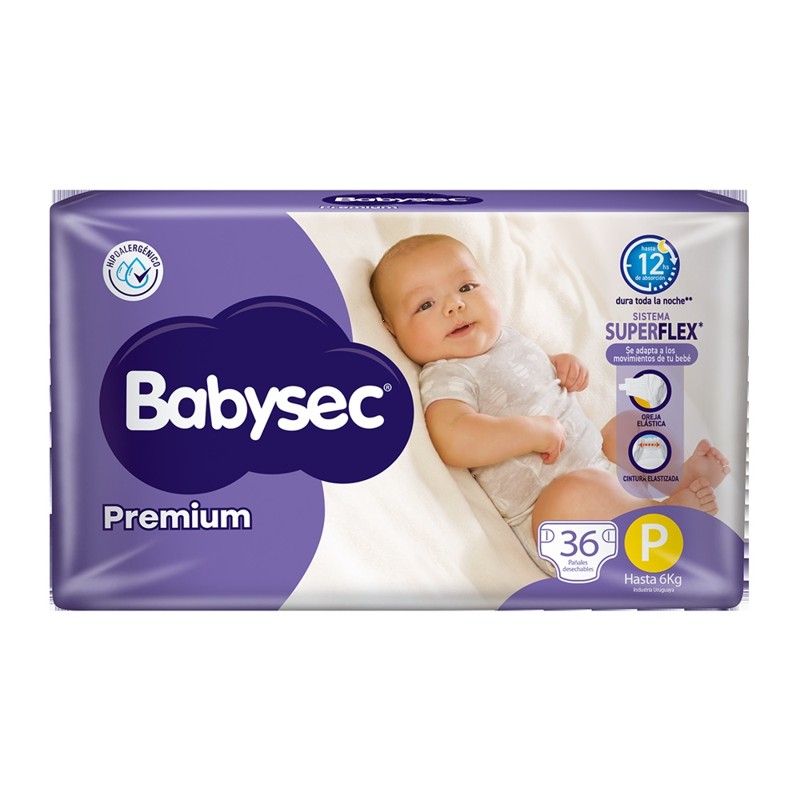 Babysec Premium P X 36 Un