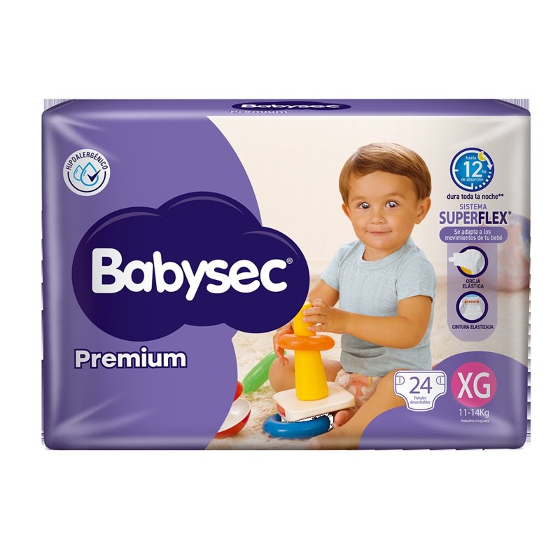 Babysec Premium Xg X 24 Un