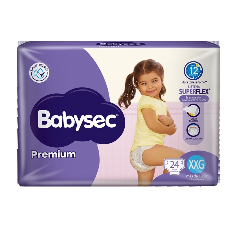 Babysec Premium Xxg X 24 Un