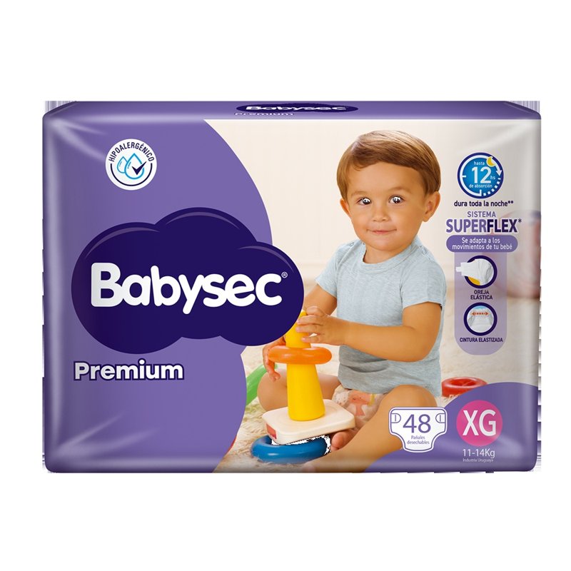 Babysec Premium Xg X 48 Un