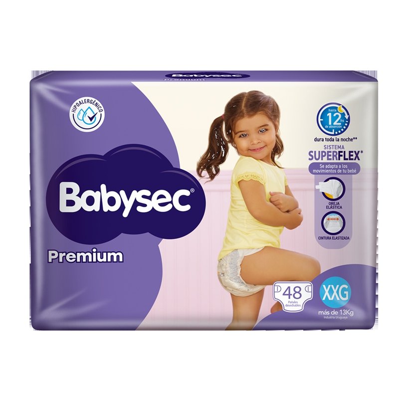 Babysec Premium Xxg X 48 Un