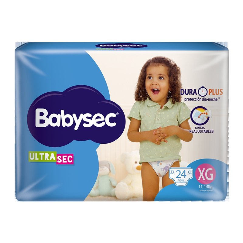Babysec Ultra Sec Xg X 24 Un