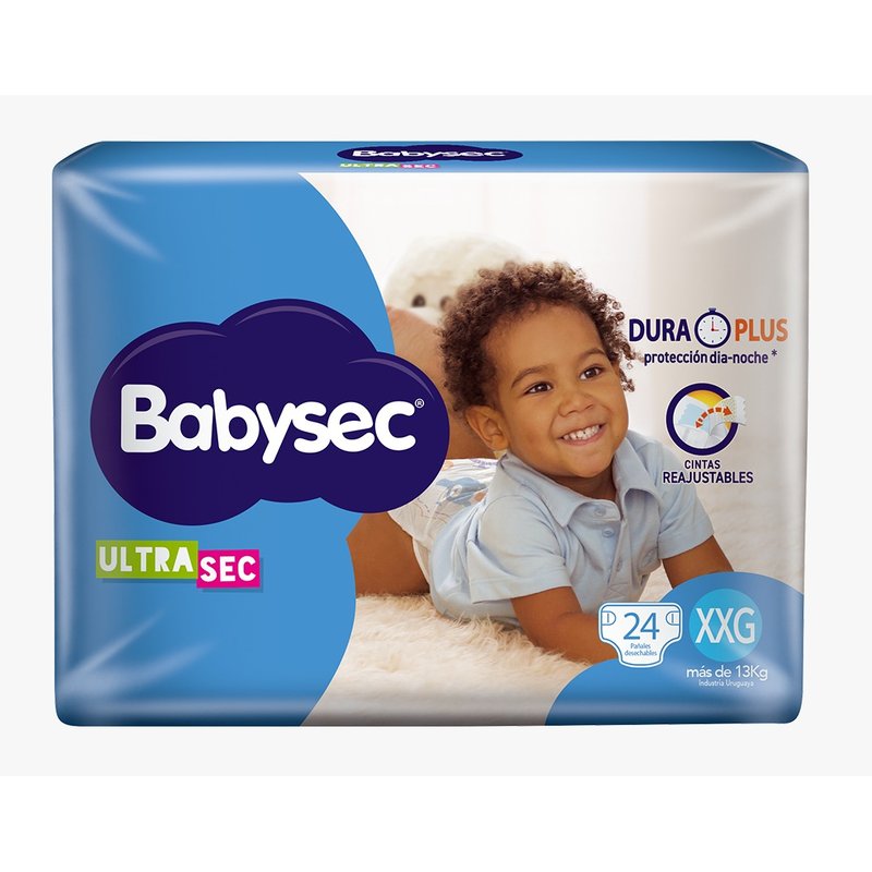 Babysec Ultra Sec Xxg X 24 Un