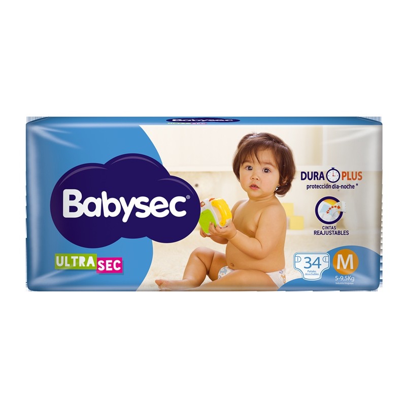 Babysec Ultra Sec M X 34 Un
