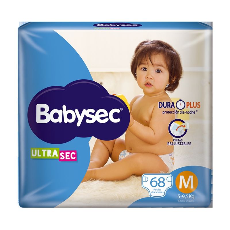 Babysec Ultra Sec M X 68 Un