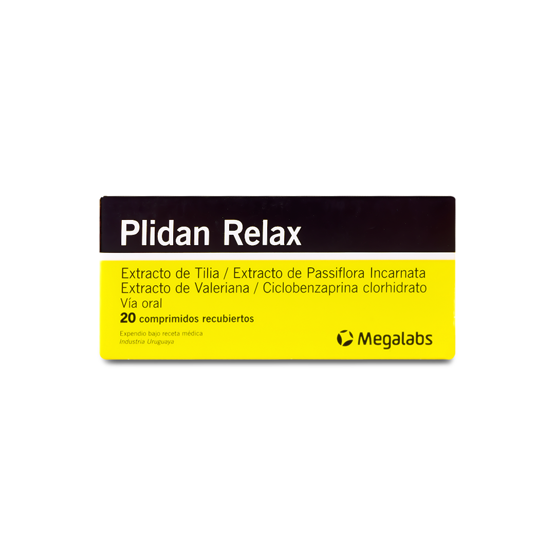 Plidan Relax Caja X 20 Comp.Re