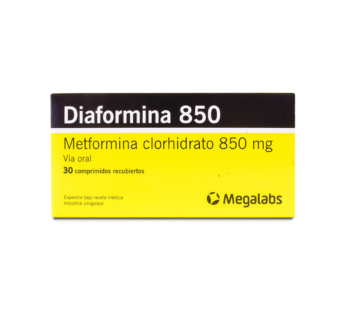 Diaformina 850 Mg Caja X 30 Comp.