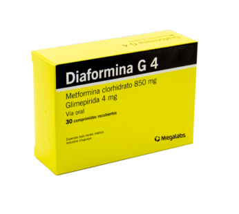 Diaformina G4 Mg Caja X 30 Comp.