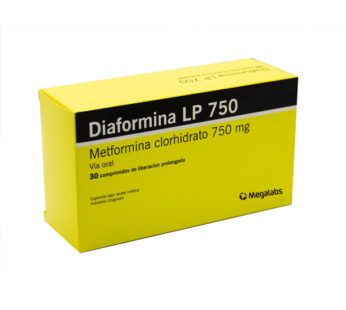 Diaformina Lp 750 Mg Caja X 30 Comp.