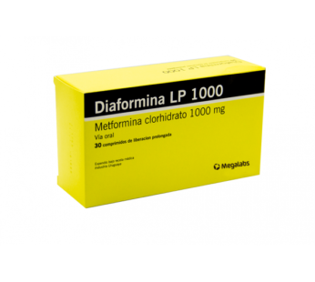 Diaformina Lp 1000 Mg Caja X 30 Comp.