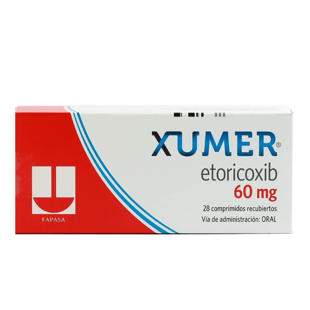 Xumer 60 Mg Caja X 28 Comp. Rec.