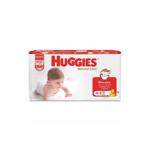 Huggies Natural Care Unisex G X 50 Un