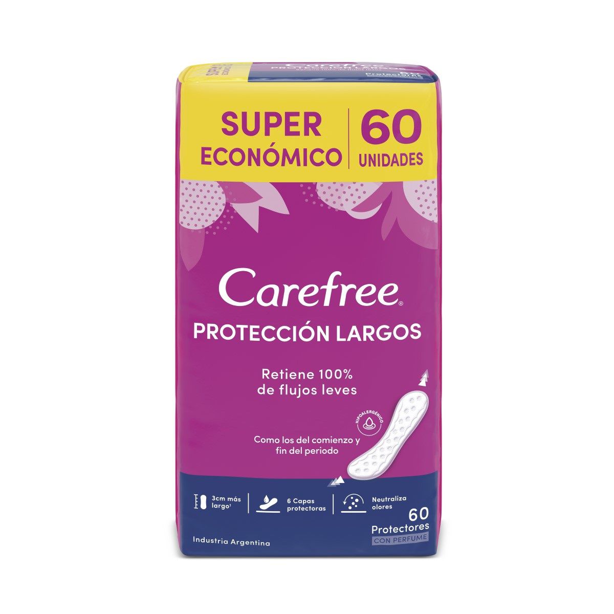Carefree Proteccion Largos Pd X 60un